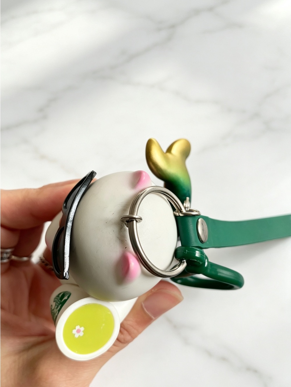 Starbucks x ViviCat Limited Edition Overseas Keychain Bag Charm Rare - Picture 5 of 5